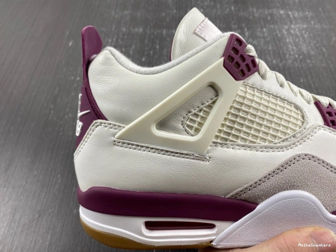 MaikeSneakers Jordan 4 Sapphire SB DR5415-102 x Red 0712